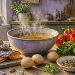 aliment riche en collagene bouillon os saumon oeufs legumes