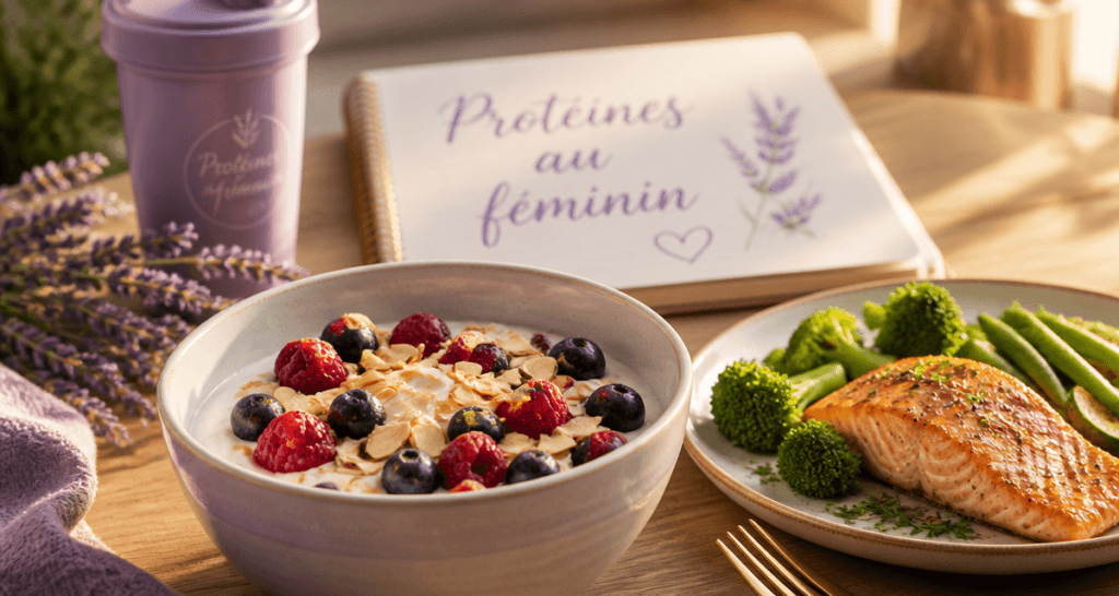 combien de proteine par jour pour une femme pour maigrir bol fromage blanc saumon