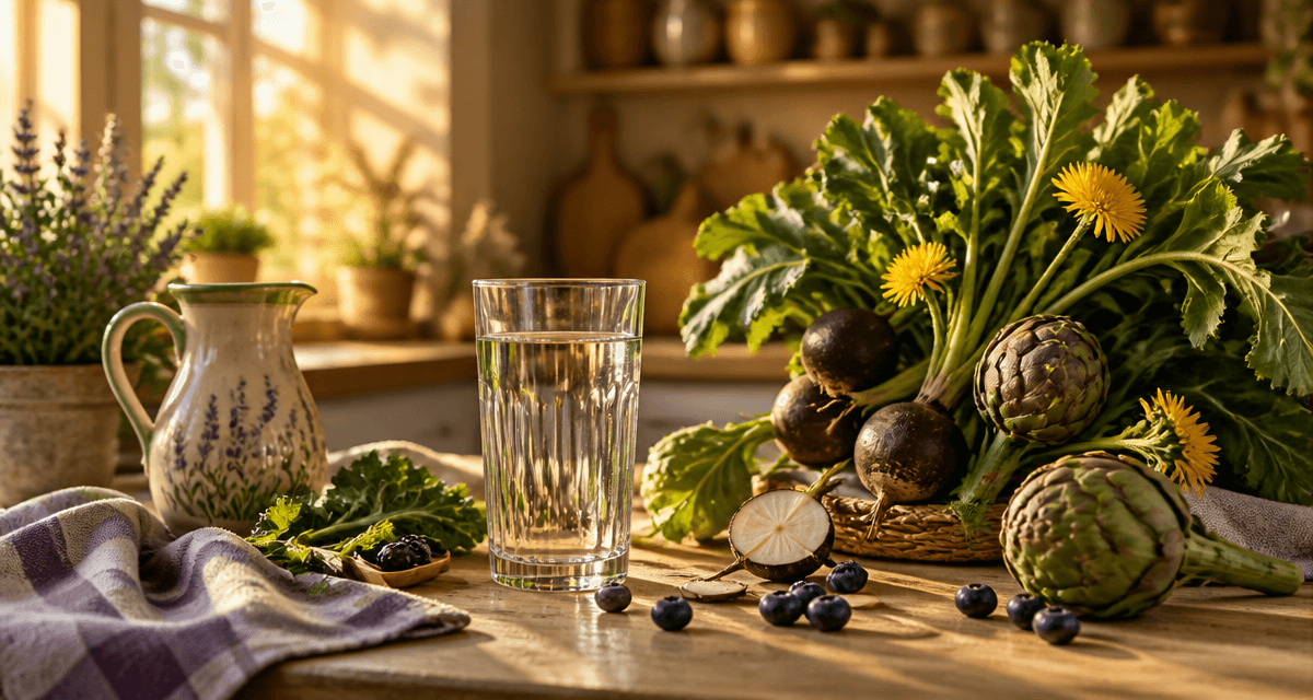 comment detoxifier son corps avec plantes et eau