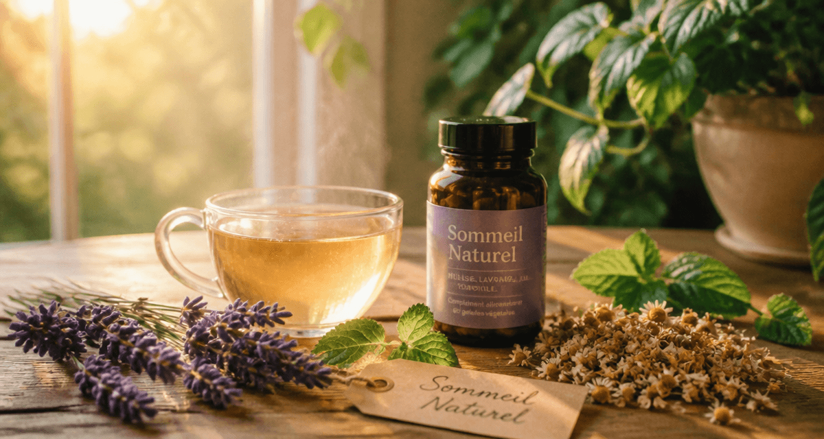 complements alimentaires pour dormir tasse infusion plantes