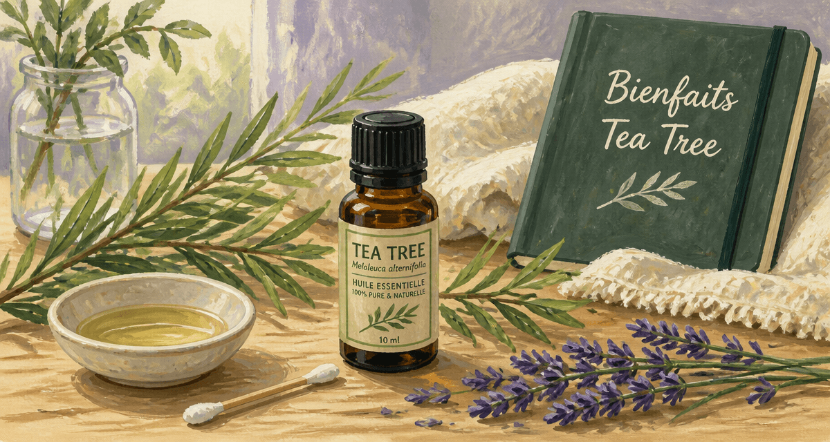 huile essentielle tea tree utilisation sur table