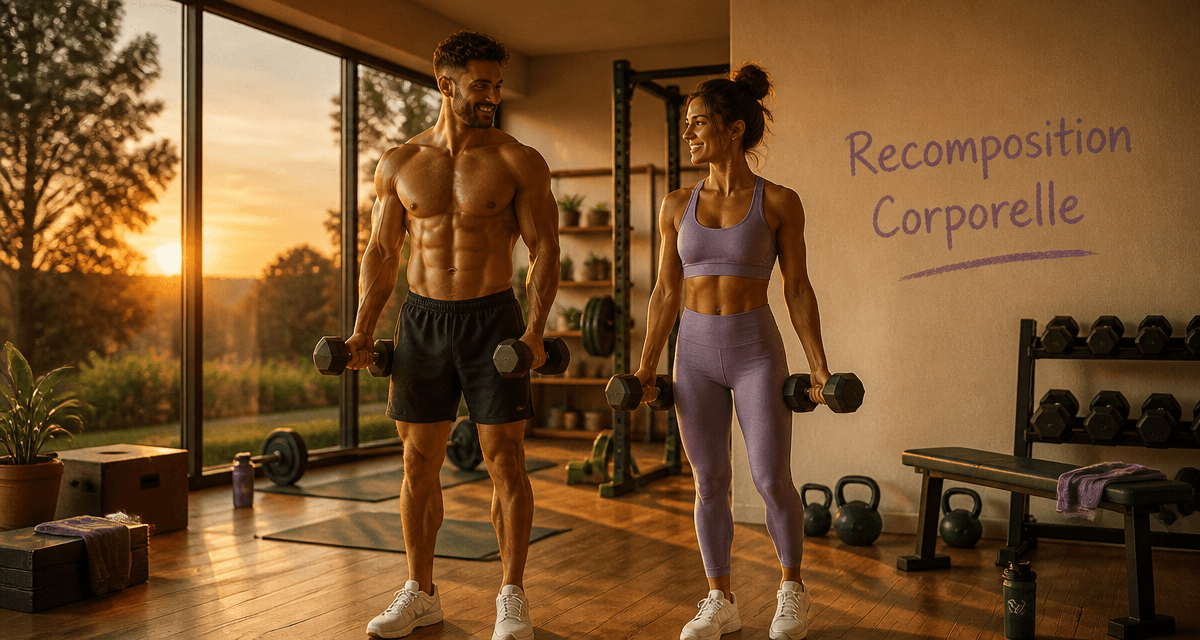 maigrir par la musculation homme femme haltères