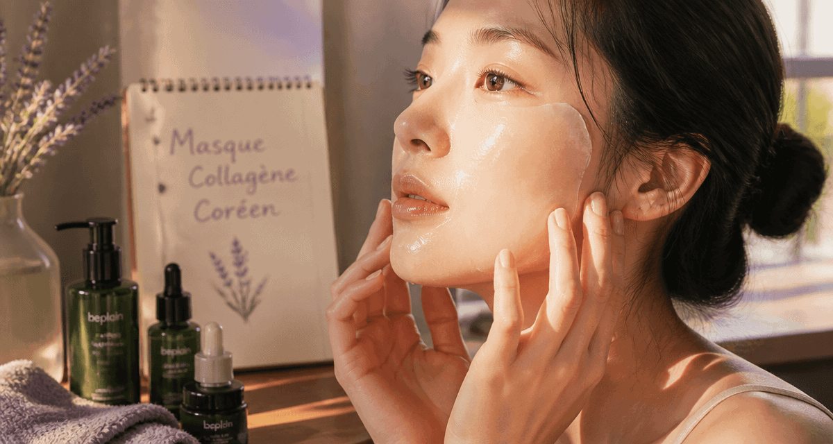 masque raffermissant au collagène coréen avis application visage