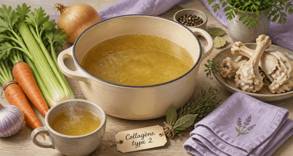 meilleur collagene type 2 bouillon d os