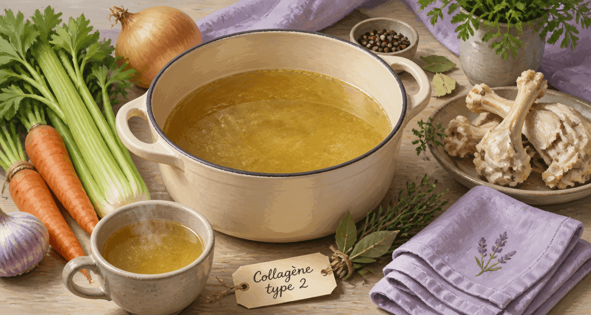 meilleur collagene type 2 bouillon d os