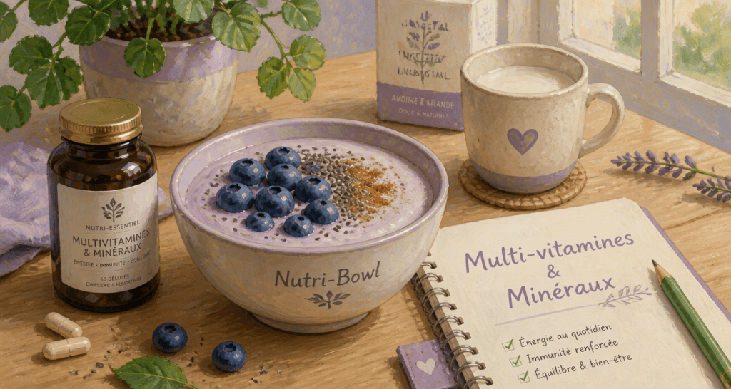 multi vitamines et mineraux bol gourmand