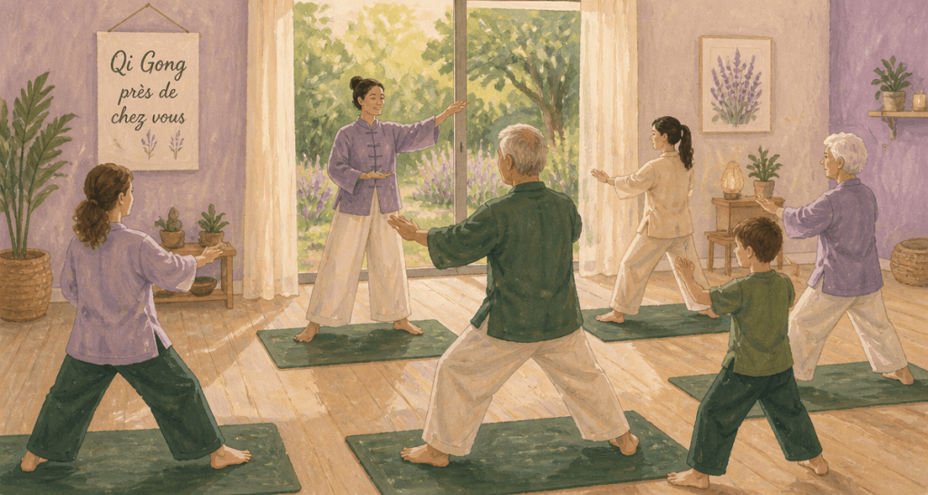 qi gong autour de moi séance en salle