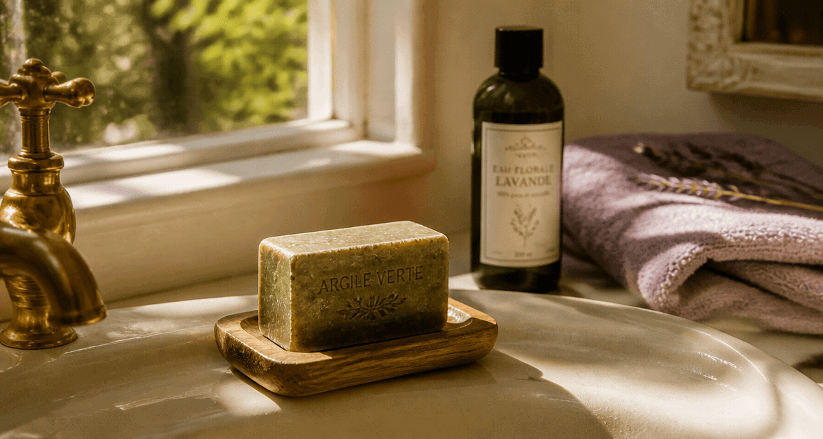quel savon pour peau grasse savon artisanal argile verte
