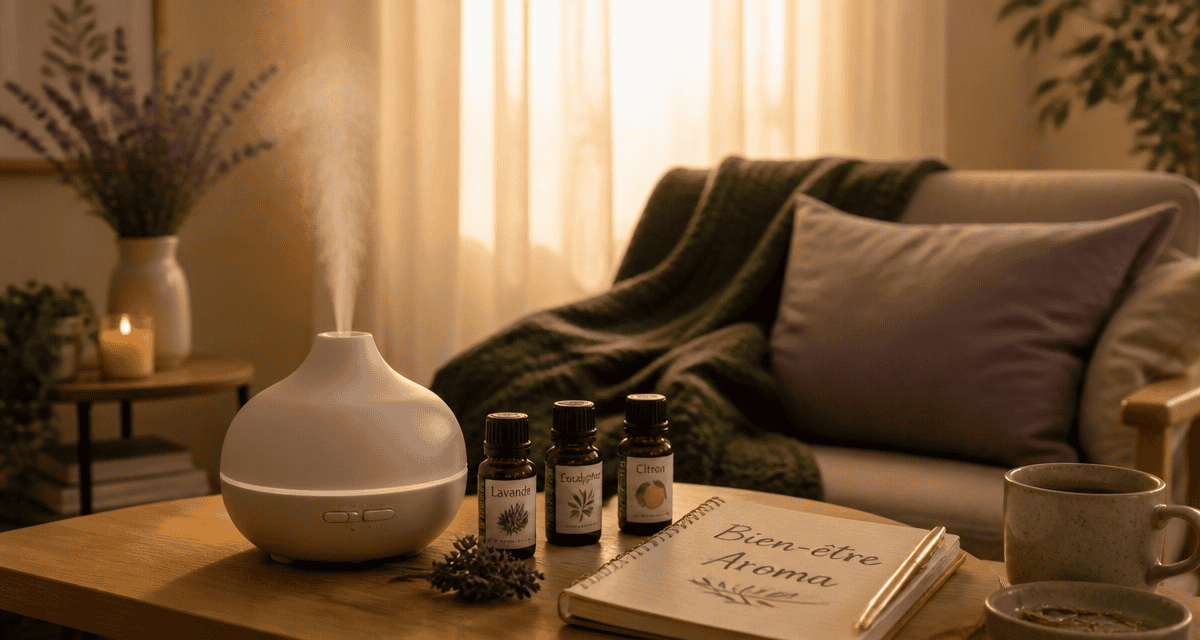 quelle huile essentielle pour diffuseur brume salon