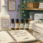 quelle huile essentielle pour lessive maison en buanderie