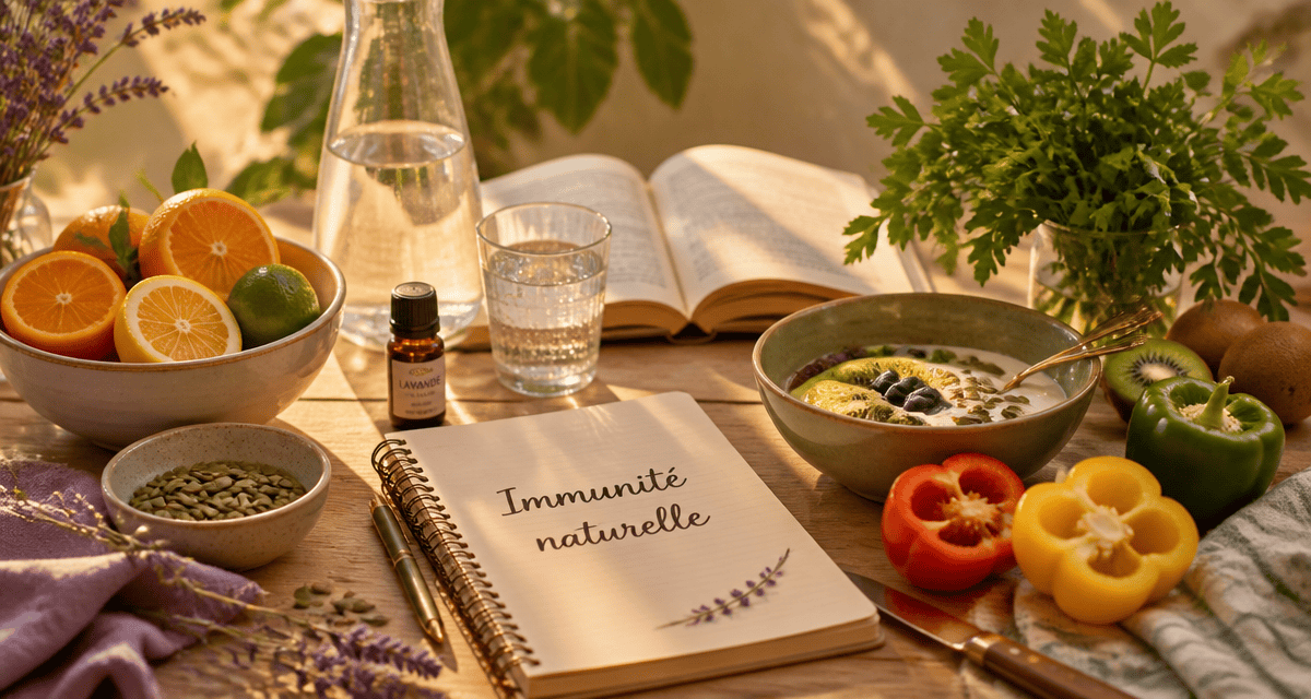 renforcement du systeme immunitaire table aliments naturels