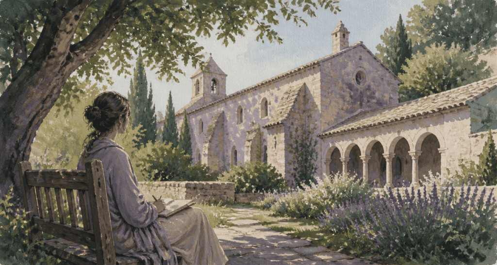 retraite spirituelle femme seule monastère