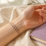 tatouage bracelet poignet femme discret floral