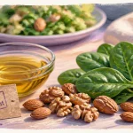 A quoi sert la vitamine E : huile et amandes, peau protégée et antioxydant