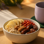 aliment qui donne de l energie rapidement bol fruits et amandes