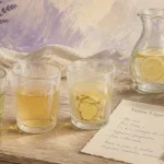 Boisson pour perdre du ventre : thé vert, vinaigre de cidre et infusion de gingembre