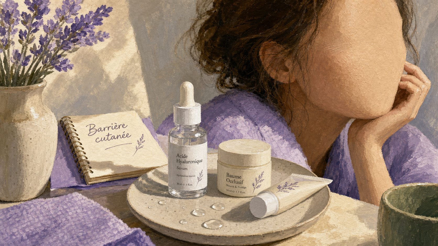 Comment hydrater sa peau : acide hyaluronique et hydratation