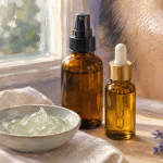 Comment hydrater sa peau sans crème : gel d’aloe vera, hydrolat et huile de jojoba sur peau humide