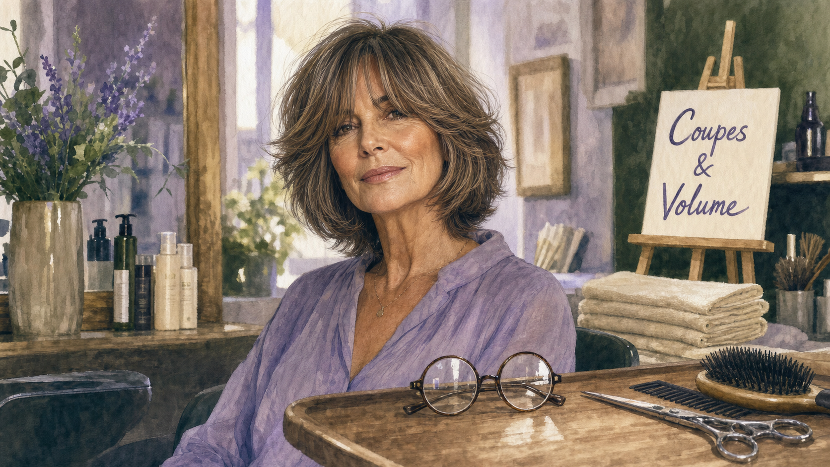 Coupe cheveux épais femme 50 ans : dompter le volume et rajeunir