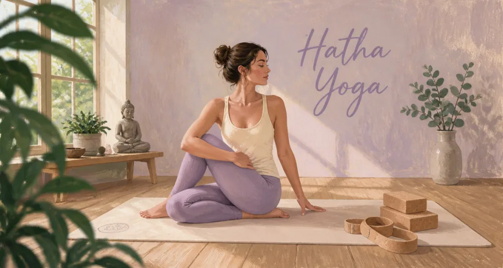 hatha yoga c est quoi femme posture méditative