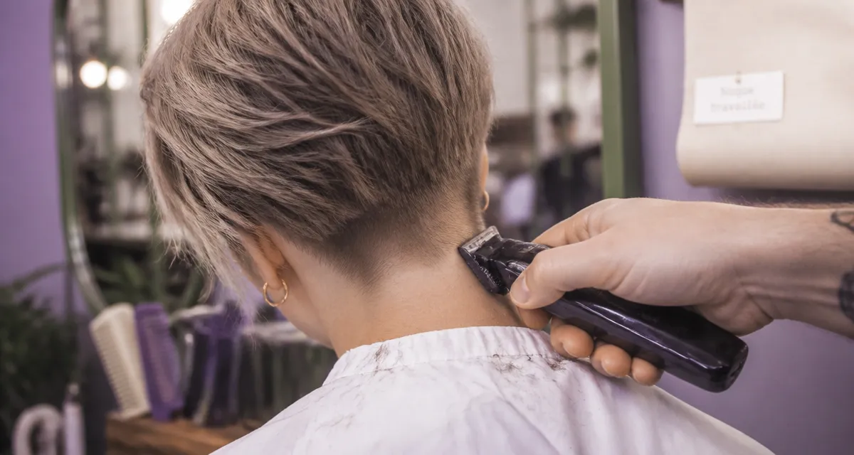 Nuque hyper stylée : coupe courte femme moderne