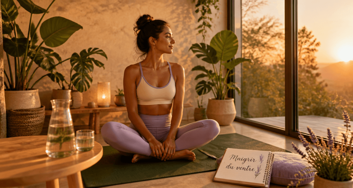qu est ce qui fait maigrir du ventre femme sport salon zen