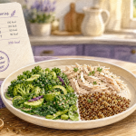 Quoi manger pour maigrir : assiette minceur, légumes et protéines