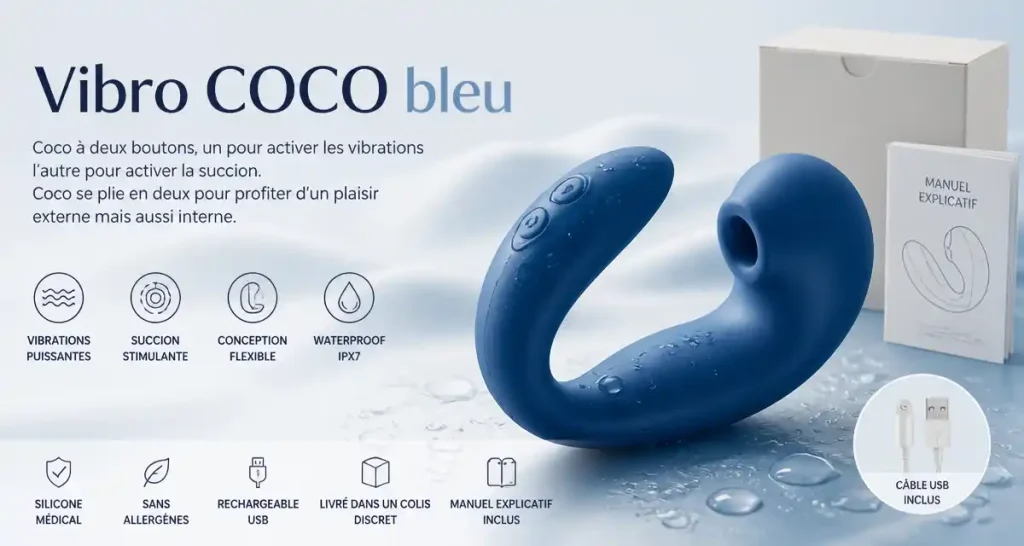 Vibro COCO bleu