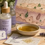 Bienfaits vitamine E pour la peau, huile et sources naturelles