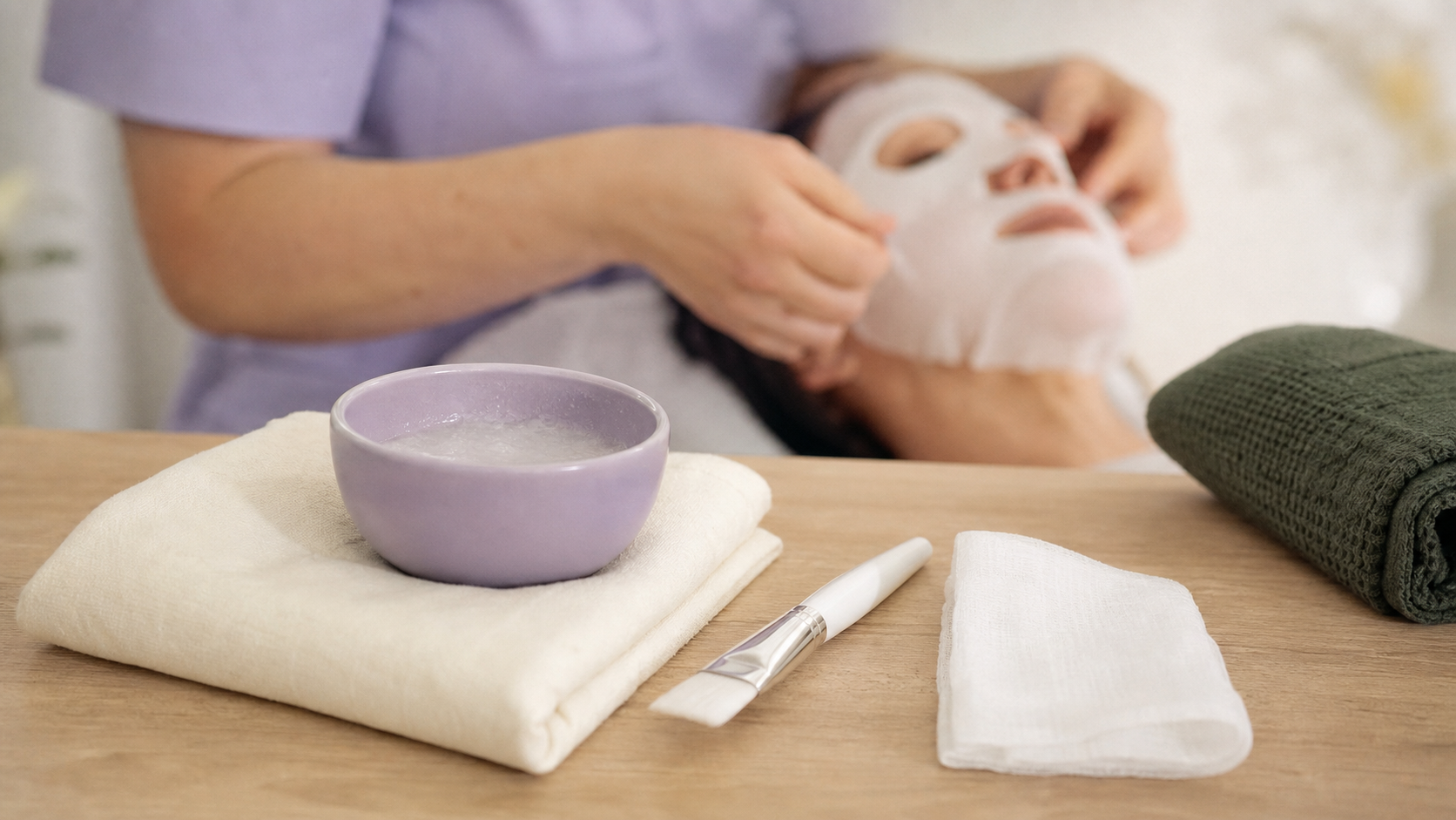 C est quoi un peeling : acides sur peau du visage