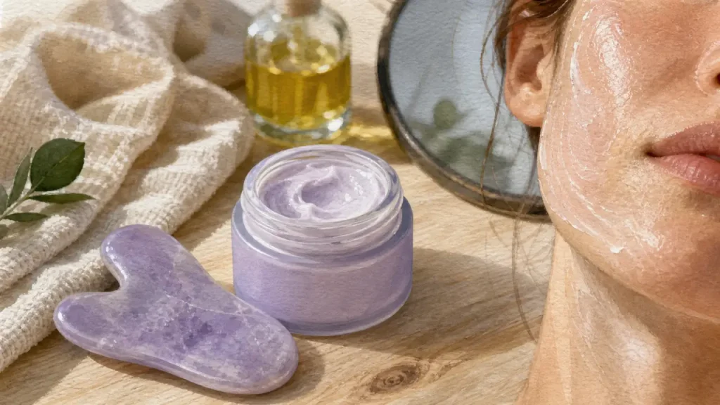 Gua sha avis dermatologue : les bienfaits réels, les risques et le geste à 15°