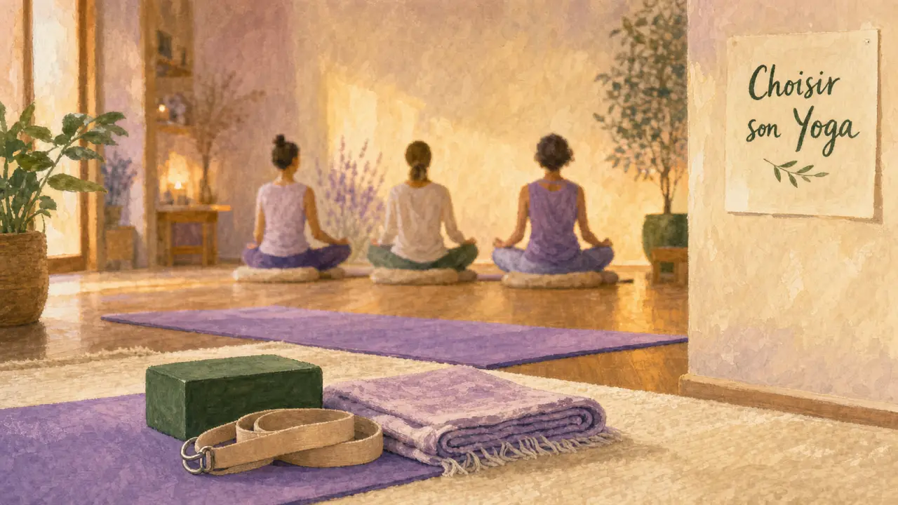 Les differents types de yoga : Hatha et Yin en salle calme