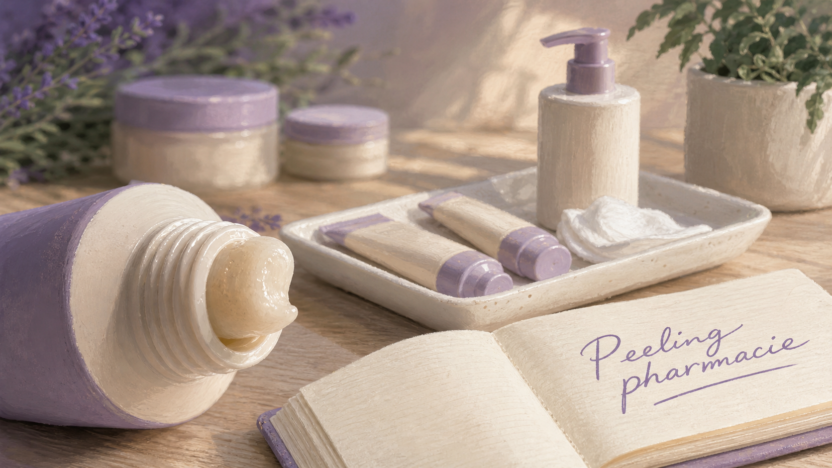 Meilleur peeling visage pharmacie AHA BHA enzymes en pharmacie