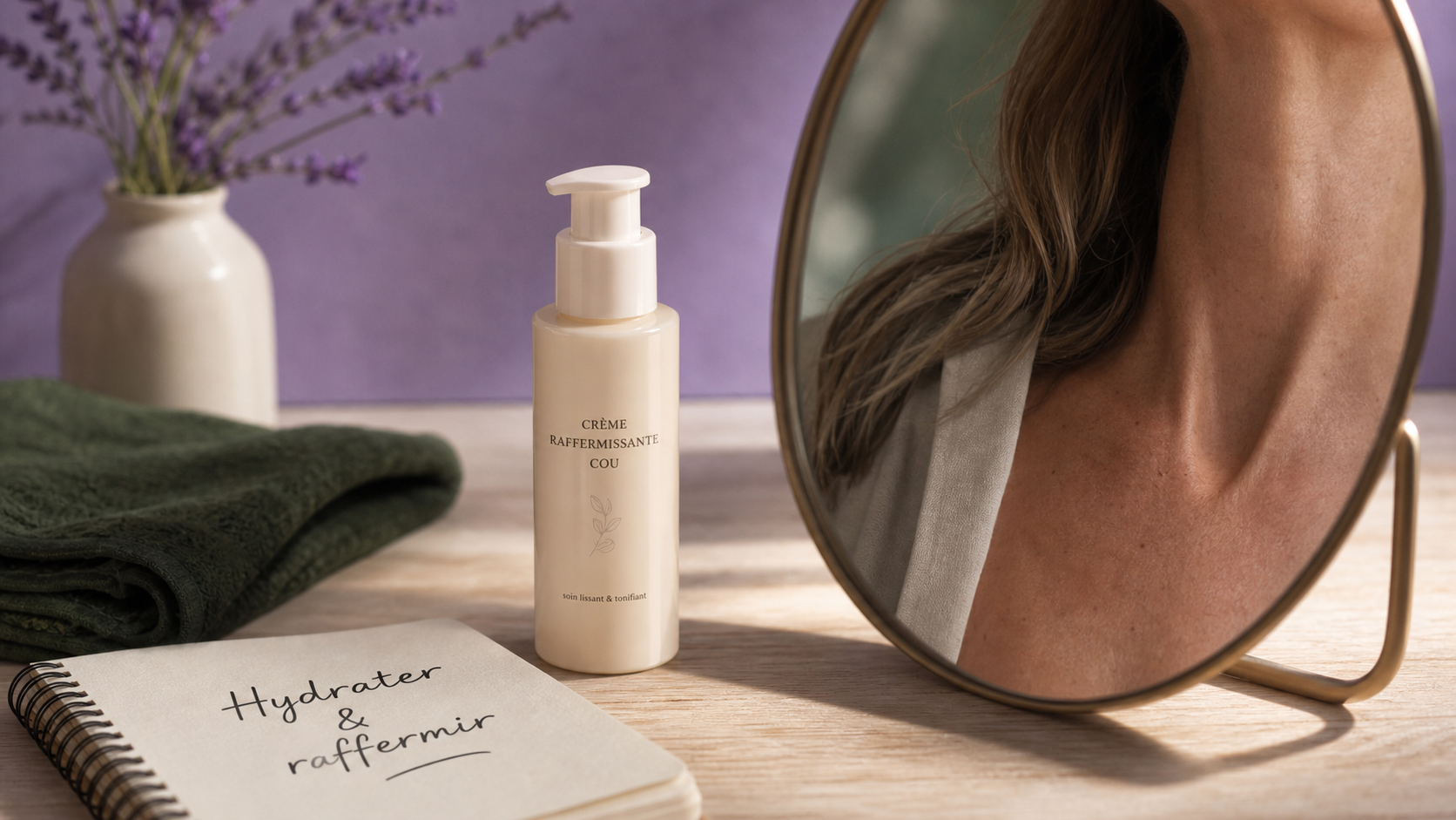 Meilleure crème raffermissante pour le cou, crème lifting et raffermissante