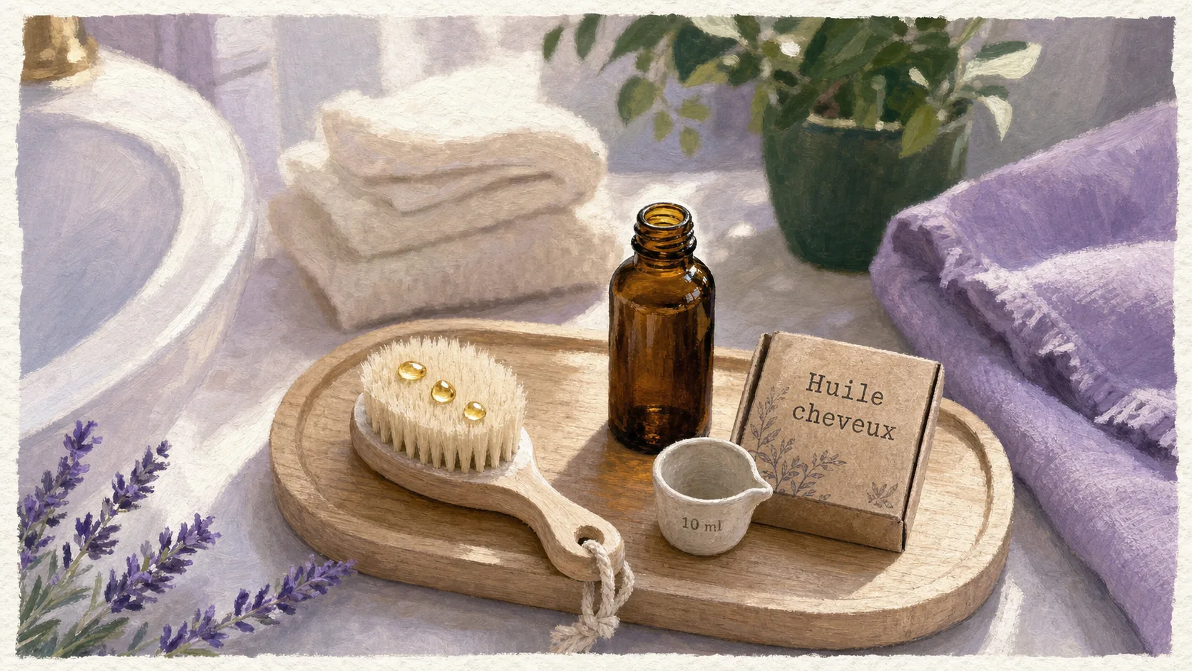 Meilleure huile cheveux : ricin, jojoba, argan pour cheveux secs et bouclés