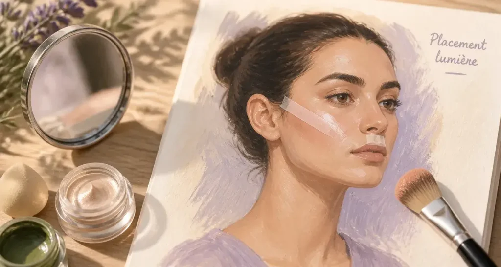 Où mettre le blush et l’highlighter pour un rendu naturel, lifté et lumineux ?