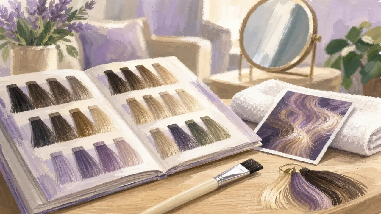 Quelle couleur de cheveux pour illuminer le visage, nuancier capillaire