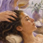 Quelle huile fait pousser les cheveux : massage du cuir chevelu à l’huile de ricin