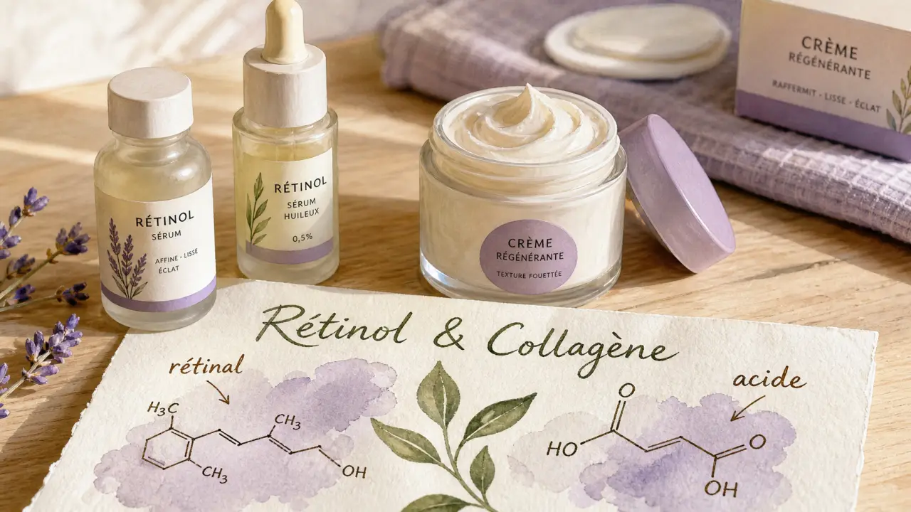Retinol c’est quoi : produits rétinol, collagène, peau lisse