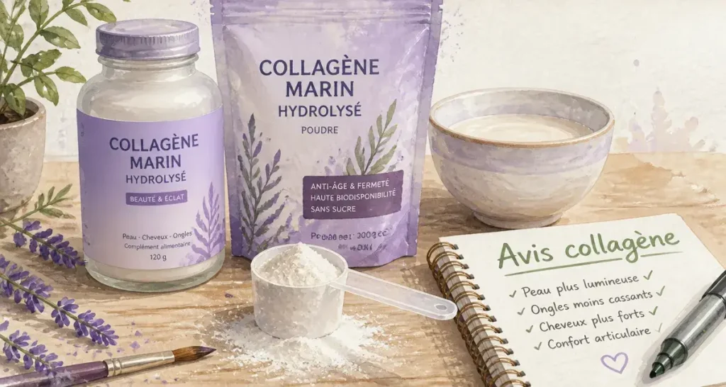 Collagène marin : efficace en 8 à 12 semaines ou promesse trop belle ?