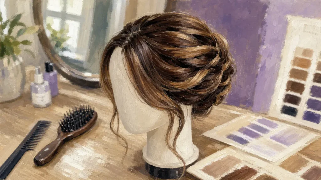 Cheveux châtains : miel, caramel ou cuivré, quel balayage choisir ?