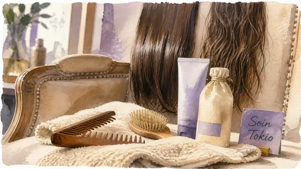 Soin Tokio cheveux : choisir entre salon, maison, Premium ou Platinum selon l’état de la fibre