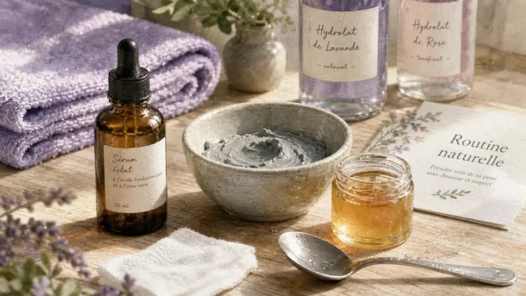 Soins naturels pour le visage : la routine en 5 étapes pour hydrater, purifier et illuminer sans agresser