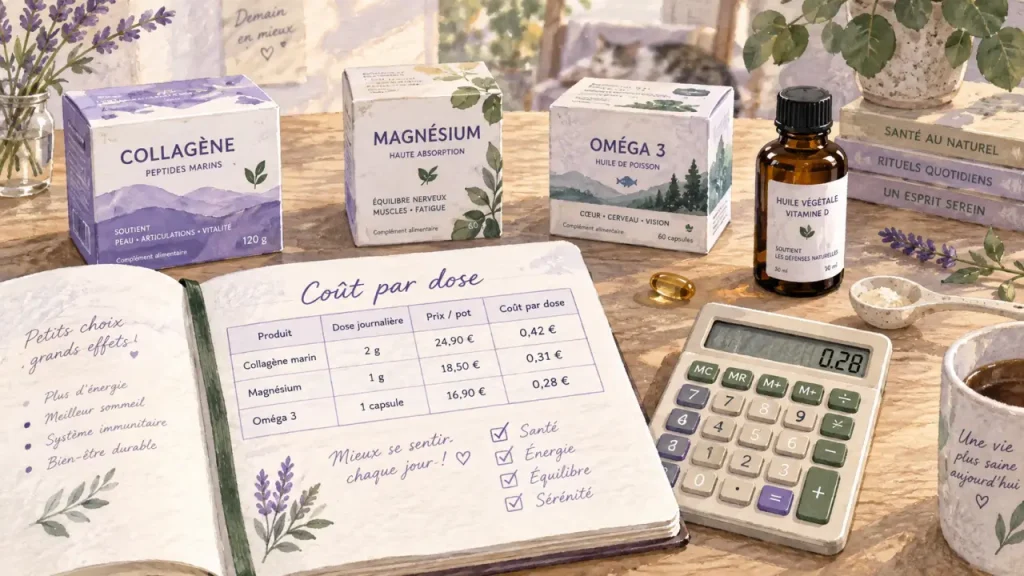 Prix de VitaBoost Evolution : le format peut faire varier fortement le coût par jour