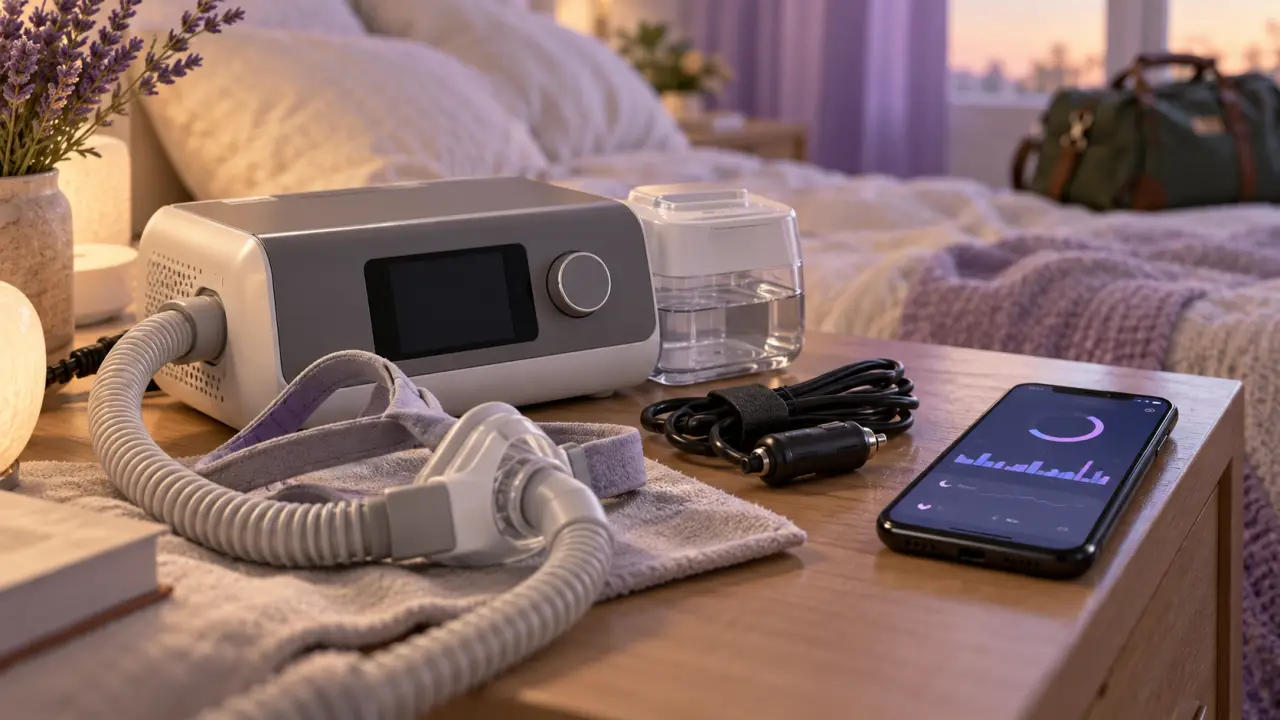 Appareil apnée du sommeil Dreamvent Auto avis : CPAP compact, confort et voyage